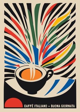 Caffe Italiano Poster