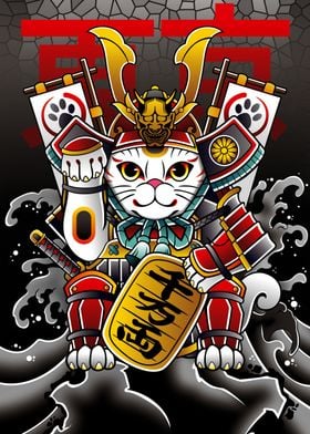 Lucky Cat Samurai