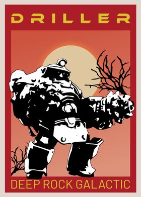 Deep Rock Galactic Driller