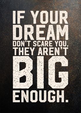 dream big moticational