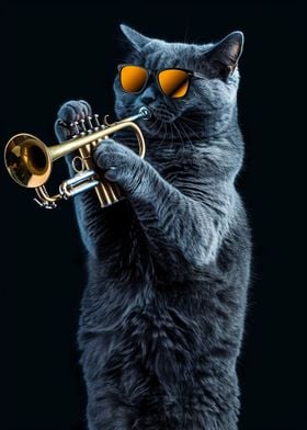 Russian Blue Trumpet