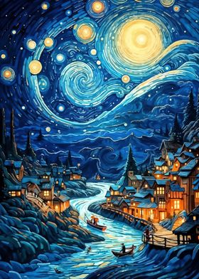 Starry night van gogh