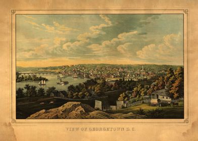 Georgetown DC 1855