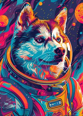 Astronaut Space Husky