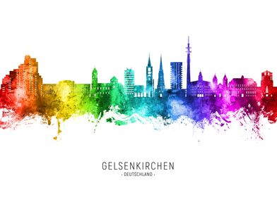 Gelsenkirchen Skyline