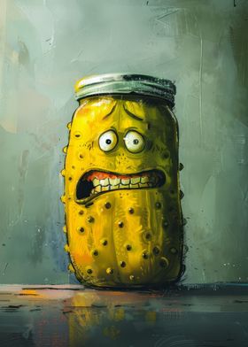 Funny Depressed Pickle