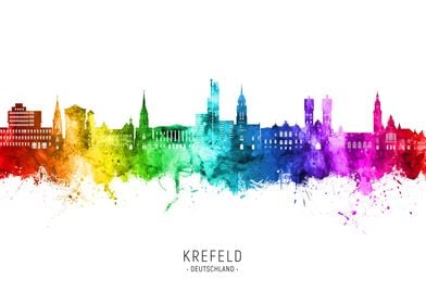 Krefeld Skyline Germany