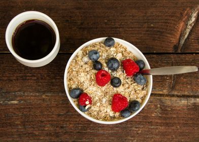 sunny outside breakfast