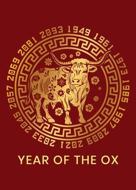 Chinese New Year Of The Ox