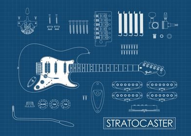 Stratocaster Blueprint