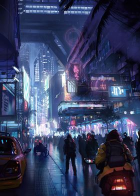 Neon City Cyberpunk