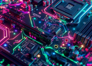 LED Mainboard Futuristic