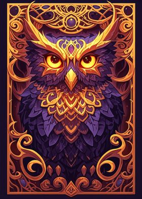 Owl Magic Card