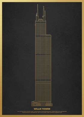 Willis Tower Gold