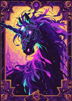 Unicorn Magic Card