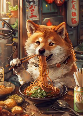 Ramen Shiba inu 