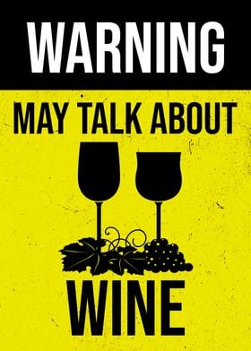 WARNING WINE GLASSES