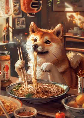 Ramen Shiba inu 