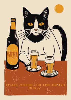 Beer cat