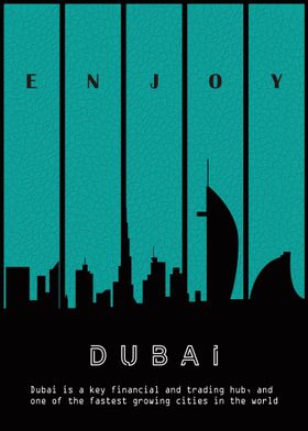 city skyline of dubai