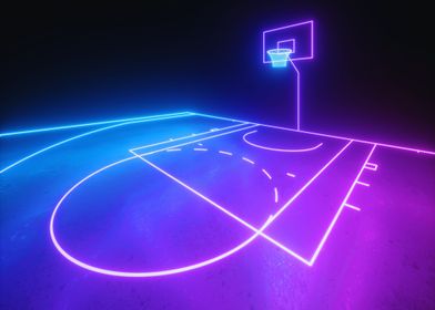 Neon Basketball