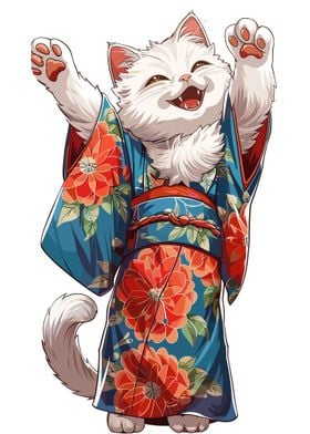 Japan Cat Geisha