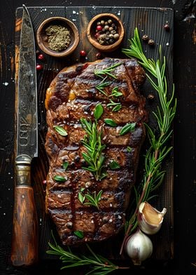 Perfect Steak Still Life