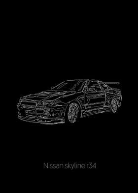 Nissan skyline 