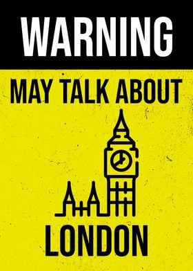 WARNING LONDON BIG BEN