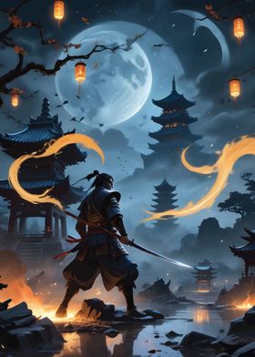 Fantasy Samurai Art