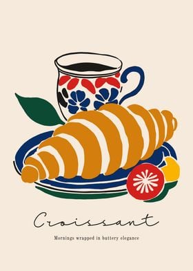 Coffee and Croissant