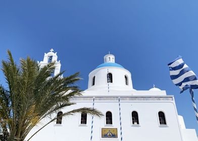 Santorini Greek Church