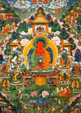 Buddha Amitabha Thangka