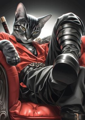 cat samurai