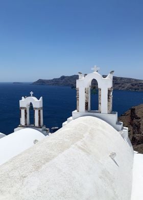 Santorini Window Church