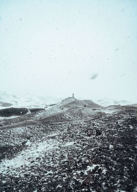 Man lost in iceland