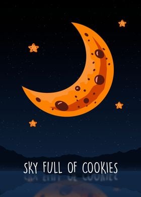 moon cookies