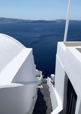 Santorini Street View