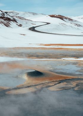 Hverir Geothermal site