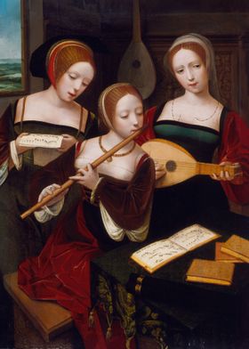 Three musicians