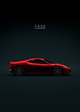 2004 Ferrari f430 Red 