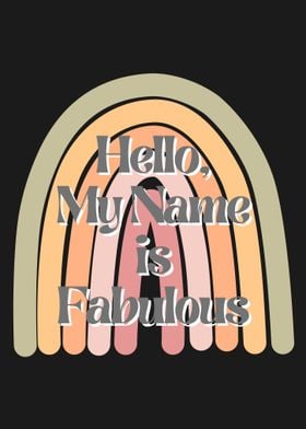 My Name is Fabulous