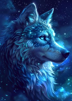 Cosmic Wolf Galaxy