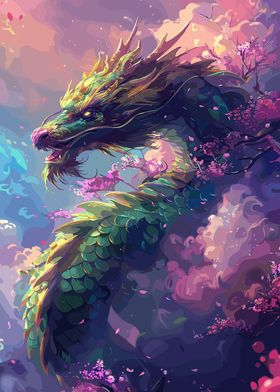 Fantasy Dragon Colorful