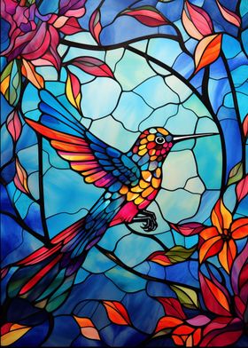 Glass Hummingbird No6