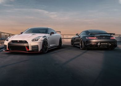 Nissan GTR x Mercedes