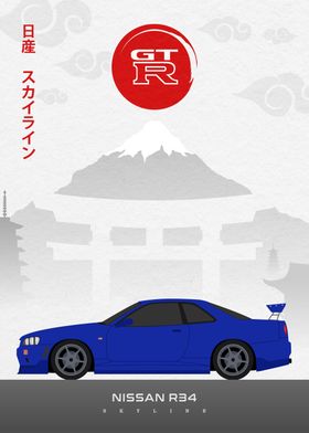 Nissan GTR R34
