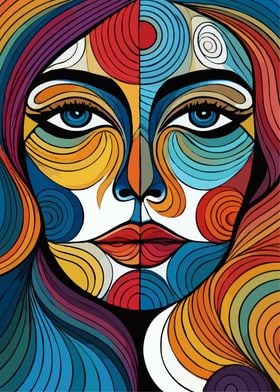 Color Art Women