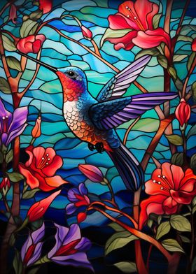 Glass Hummingbird No7