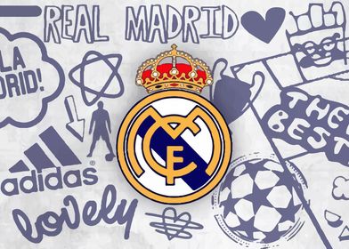 Real Madrid Doodle
